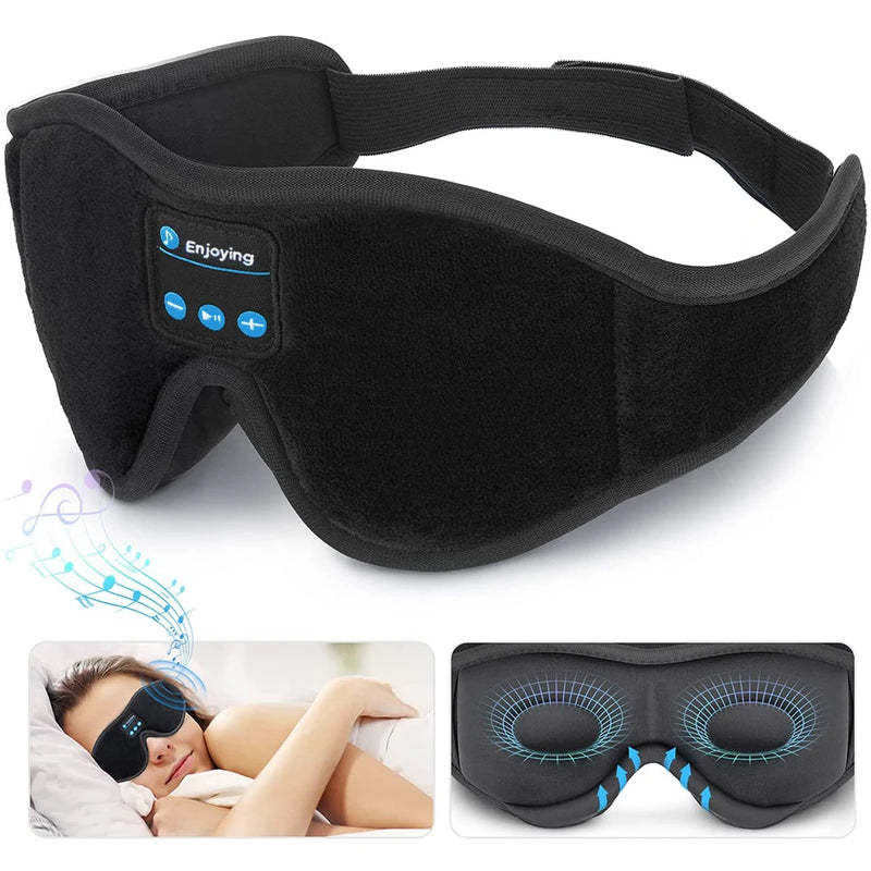 Máscara para dormir com fone Bluetooth  HD integrado.